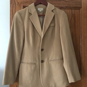 LL Bean Camel Blazer